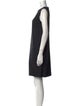 Pollini Virgin Wool Mini Dress