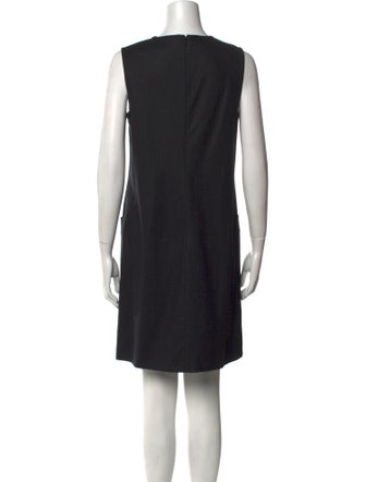 Pollini Virgin Wool Mini Dress