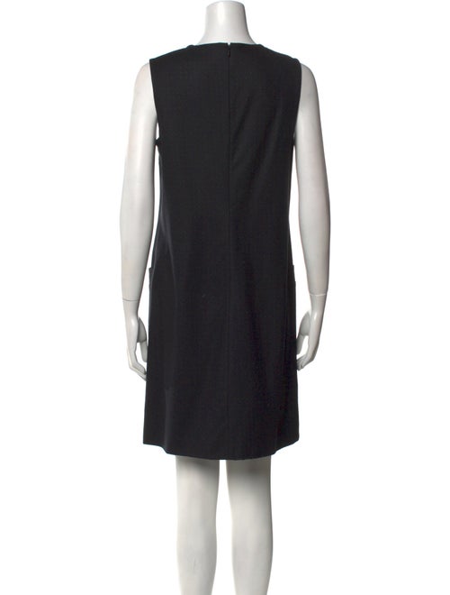 Pollini Virgin Wool Mini Dress