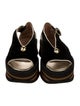 Pollini Suede Sandals