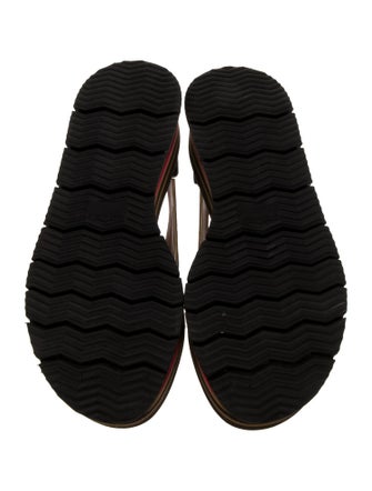 Pollini Suede Sandals