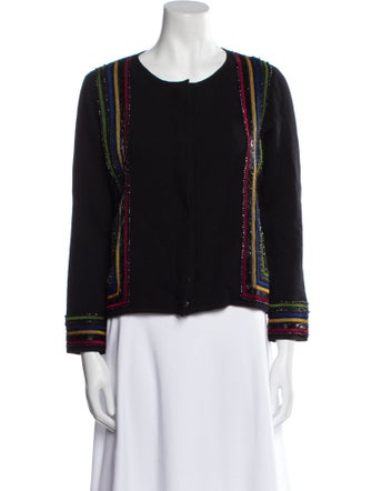Pollini Cashmere Striped Sweater