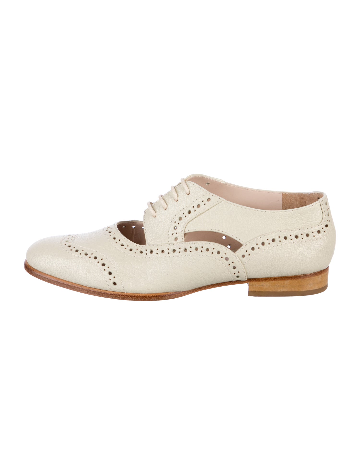 Pollini Leather Oxfords