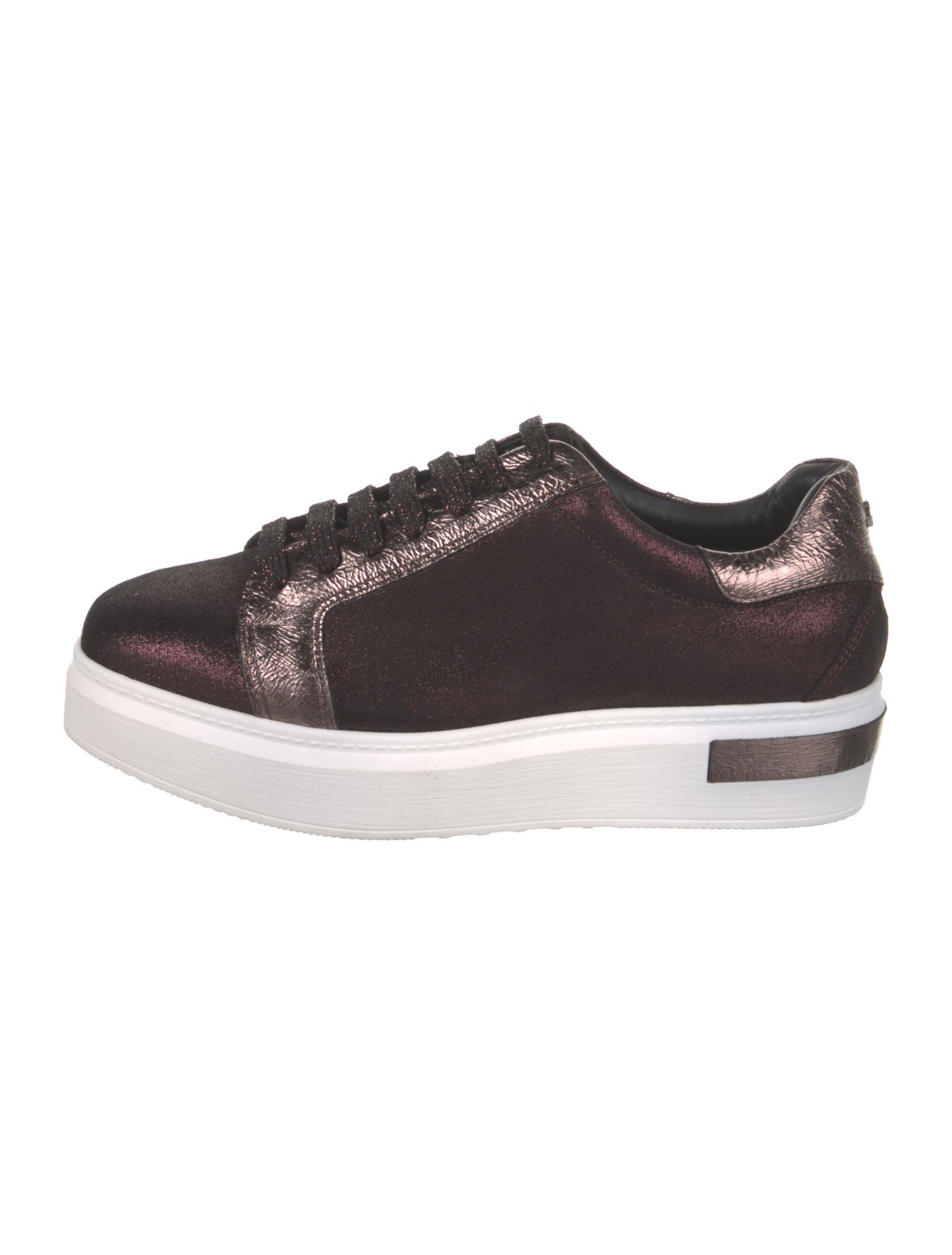 Pollini Suede Sneakers