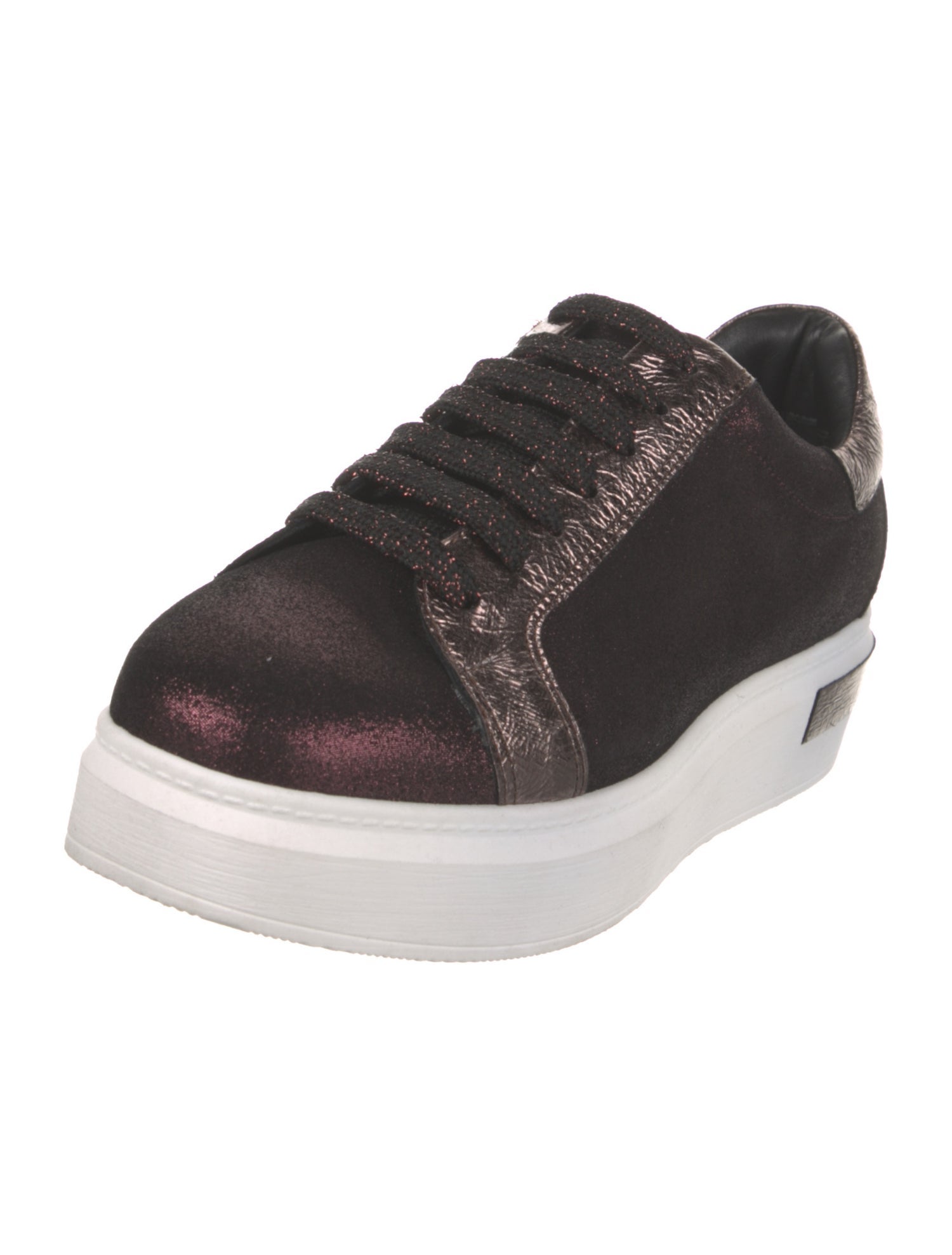 Pollini Suede Sneakers