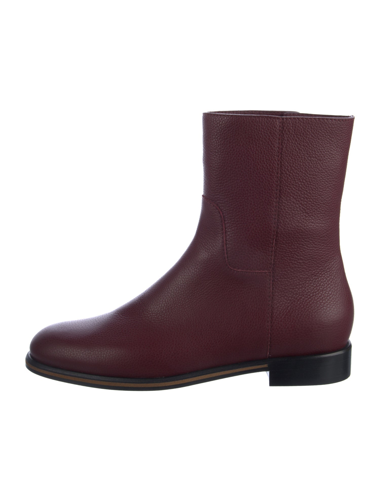 Pollini Leather Moto Boots