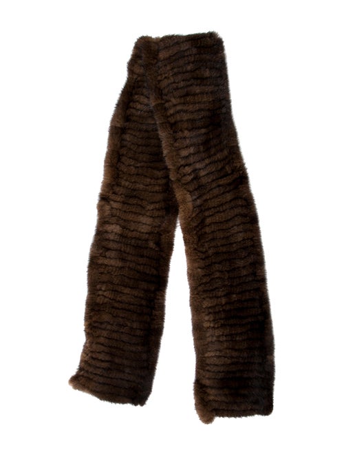 Pologeorgis Mink Fur Scarf mink
