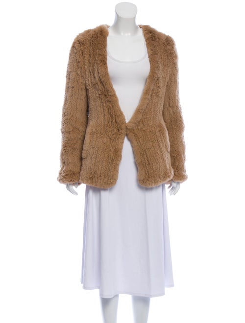 Pologeorgis Fur Knit Jacket