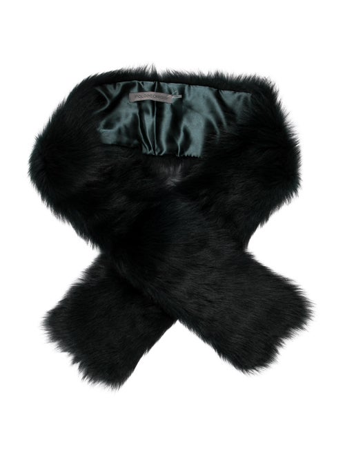 Pologeorgis Lamb Fur Scarf