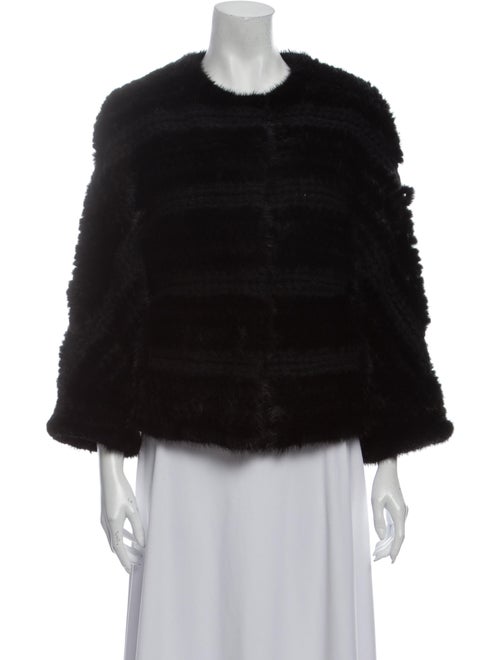 Pologeorgis Fur Jacket Black
