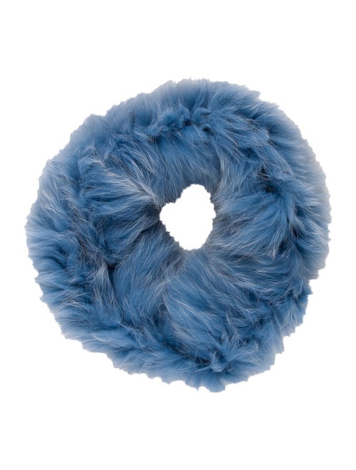 Pologeorgis Fur Snood Blue