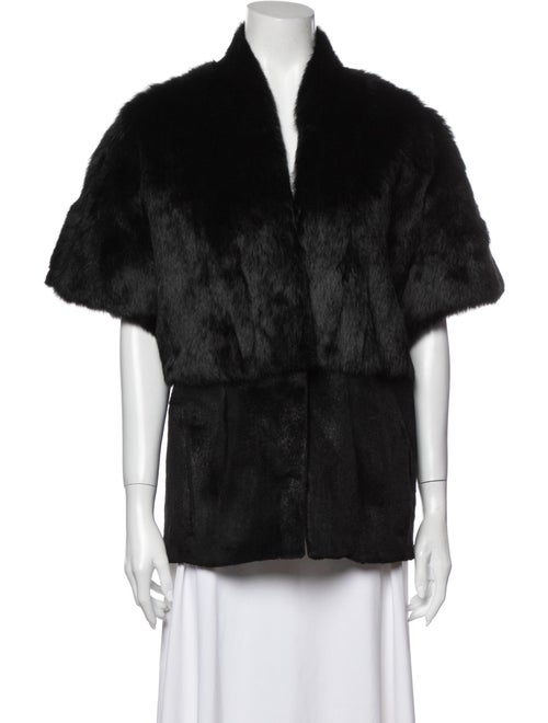 Pologeorgis Fur Jacket Black