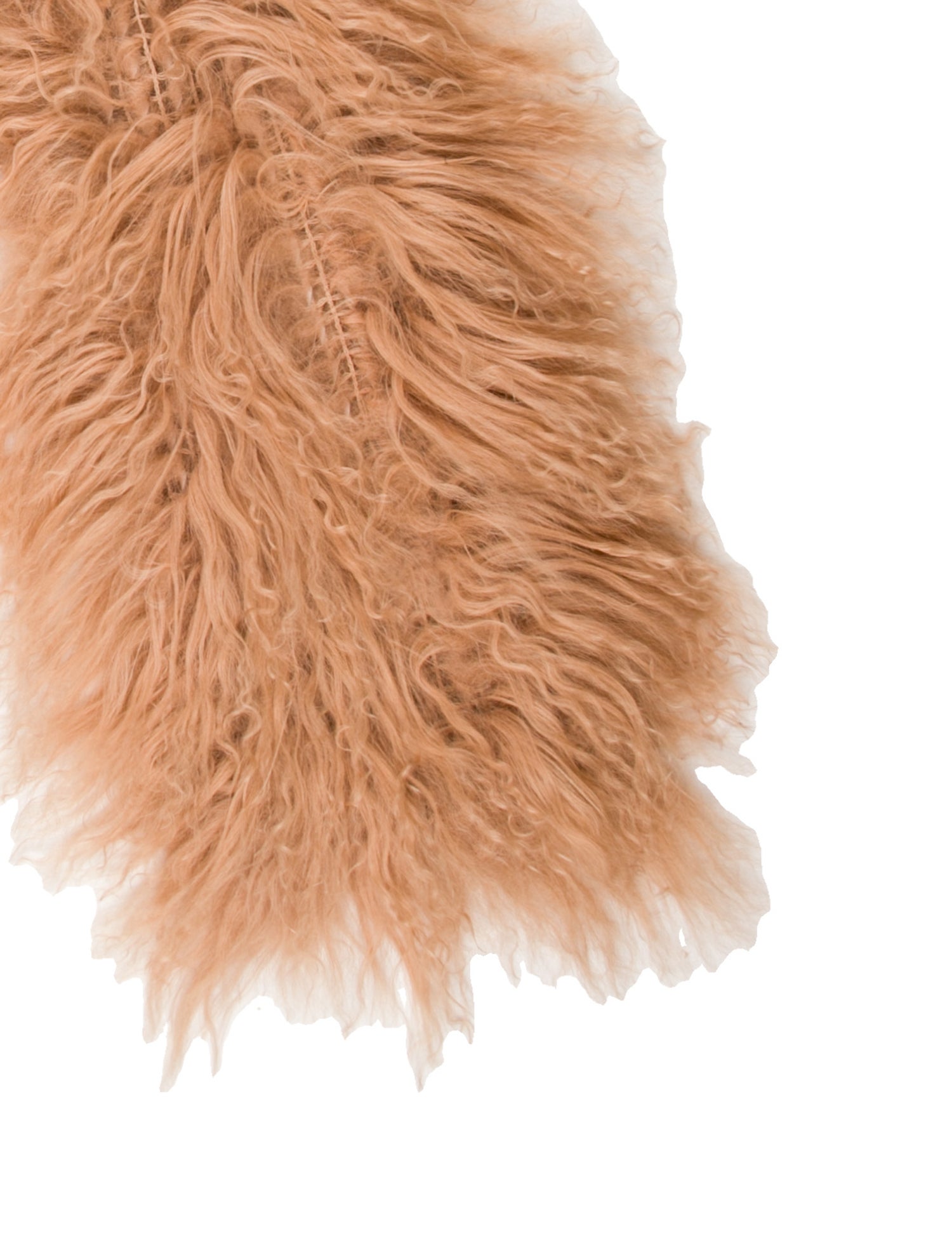 Pologeorgis Faux Fur Printed Scarf w/ Tags