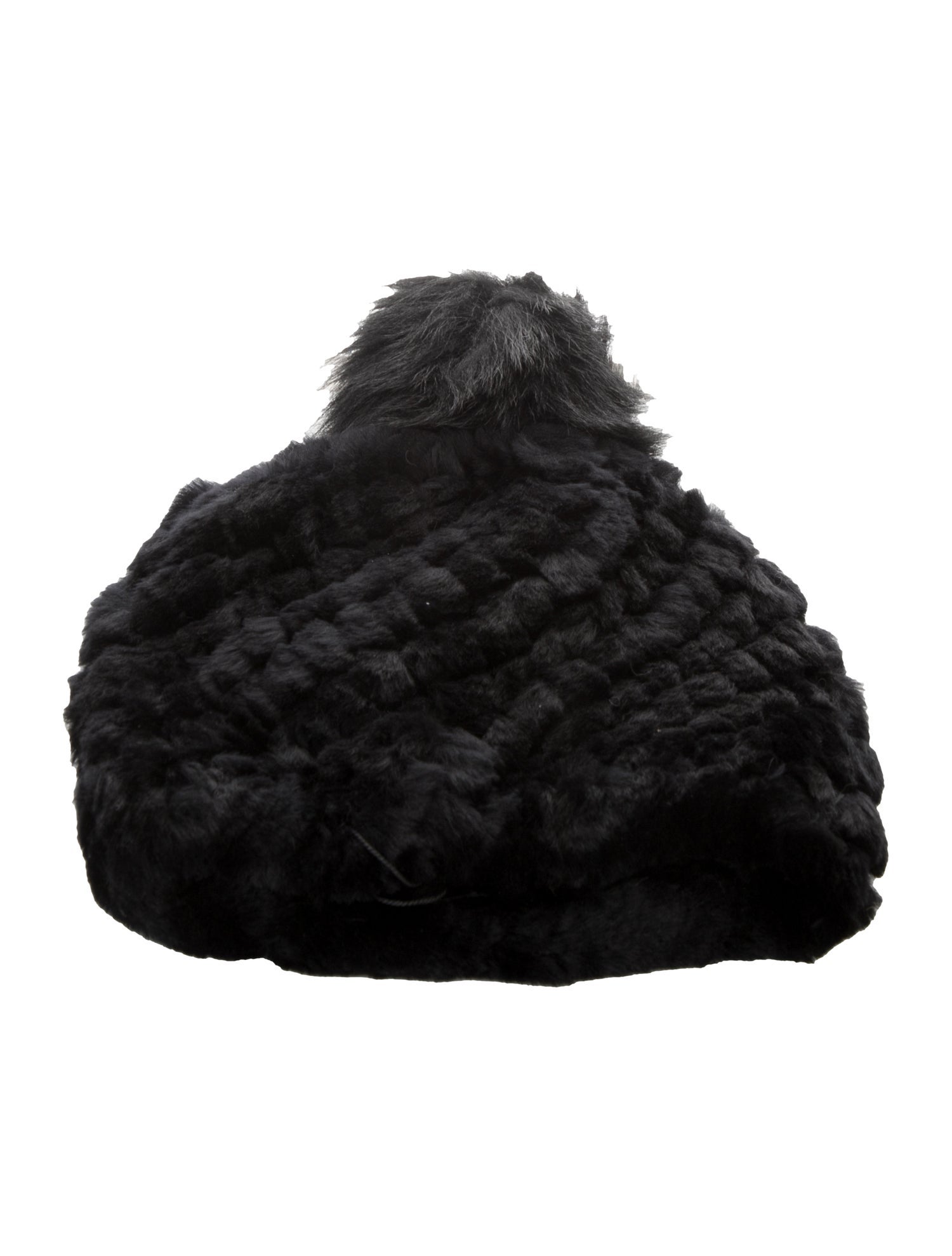 Pologeorgis Fur Knit Beanie w/ Tags