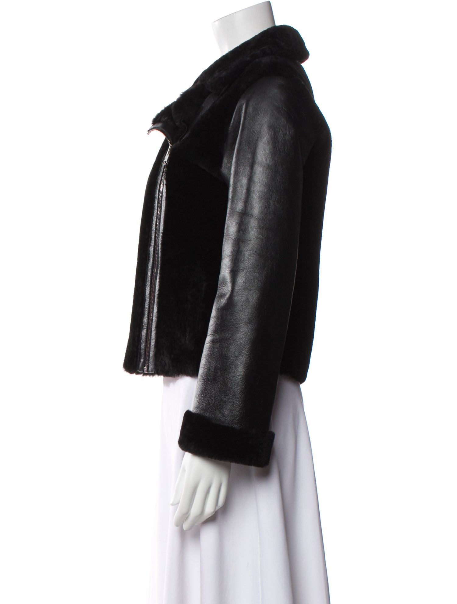 Pologeorgis Leather Biker Jacket