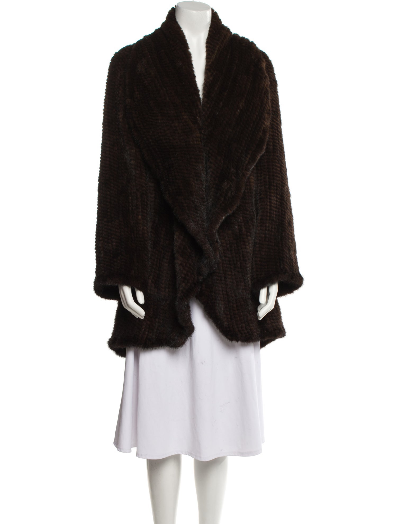 Pologeorgis Mink Fur Coat