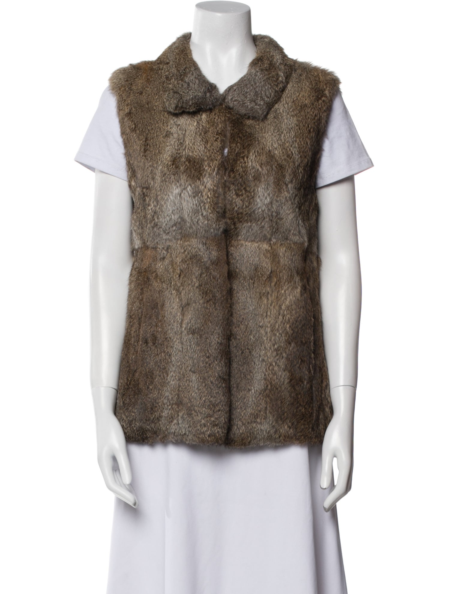 Pologeorgis Fur Printed Fur Jacket