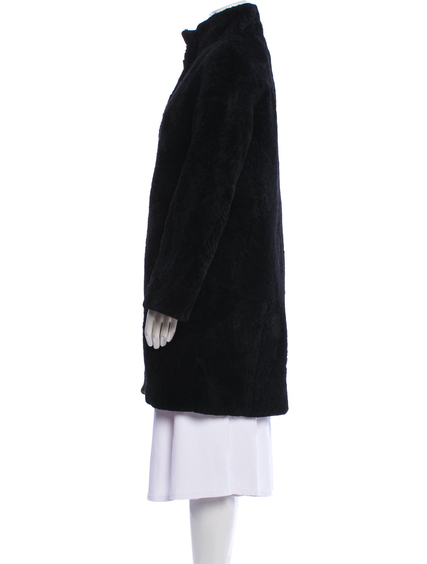 Pologeorgis Shearling Fur Coat