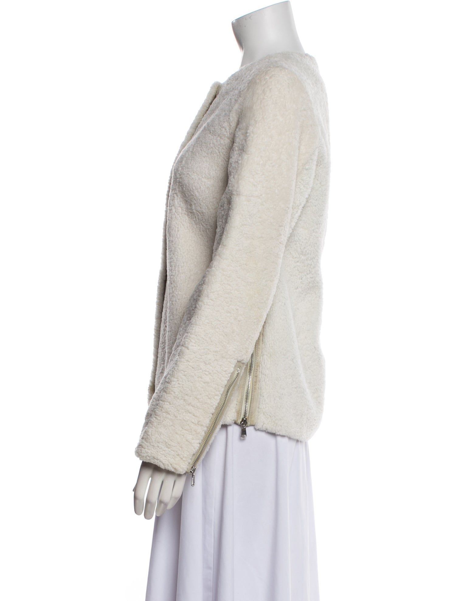 Pologeorgis Faux Fur Faux Fur Jacket