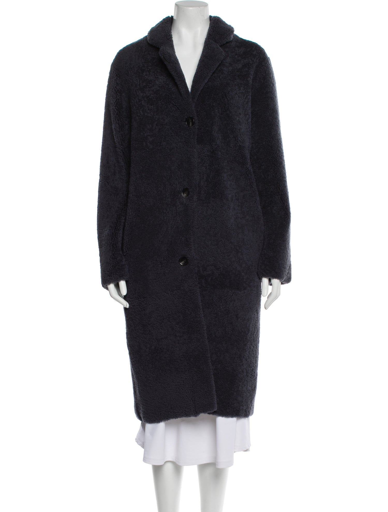 Pologeorgis Lamb Fur Fur Coat