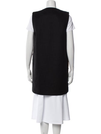 Pologeorgis Goat Fur Animal Print Faux Fur Coat