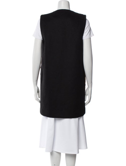 Pologeorgis Goat Fur Animal Print Faux Fur Coat