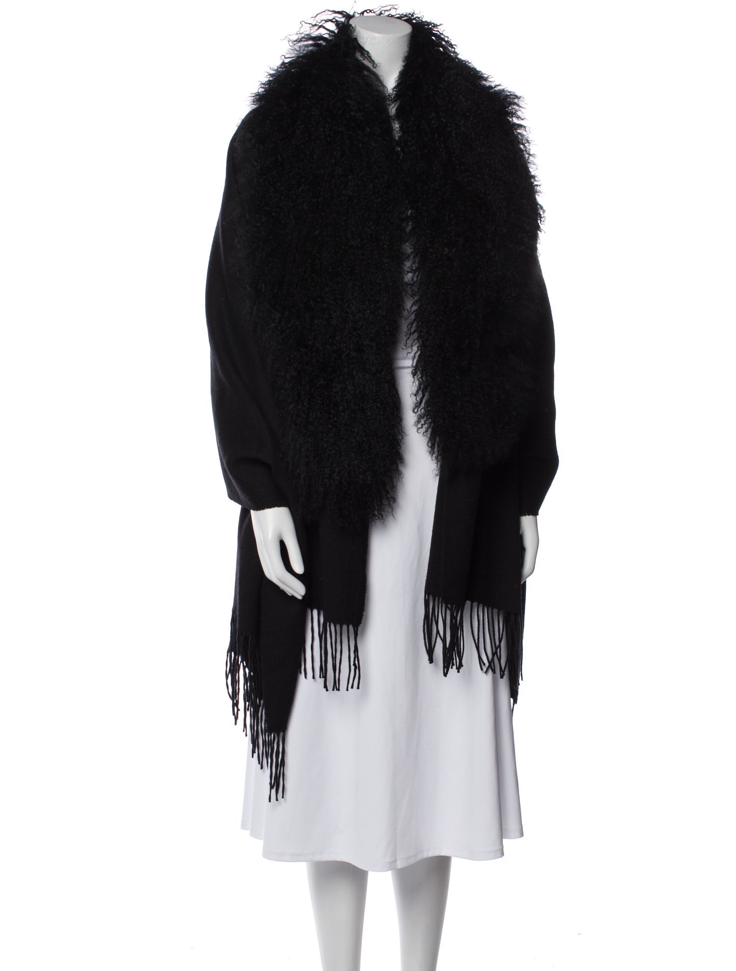 Pologeorgis Fur Shawl