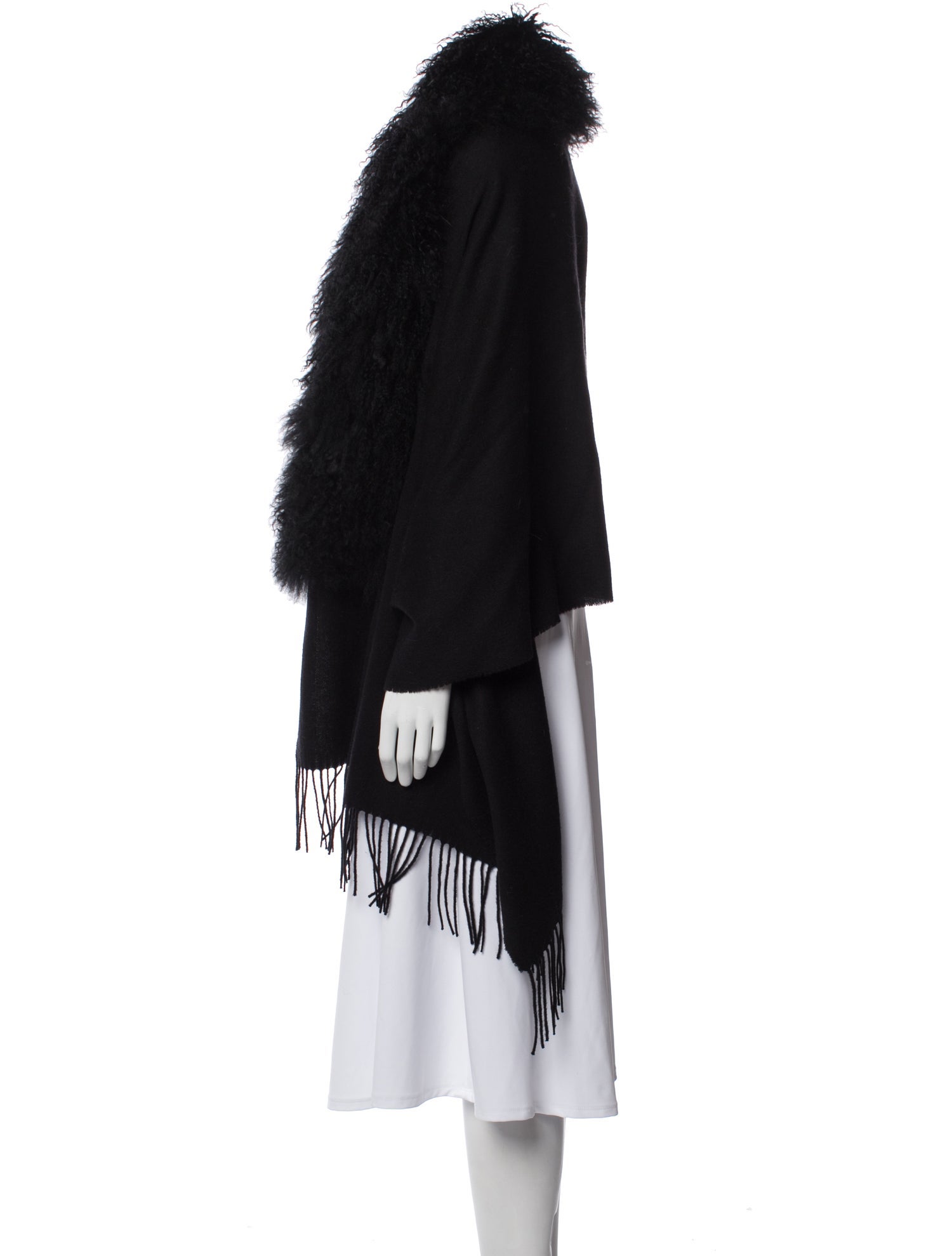 Pologeorgis Fur Shawl