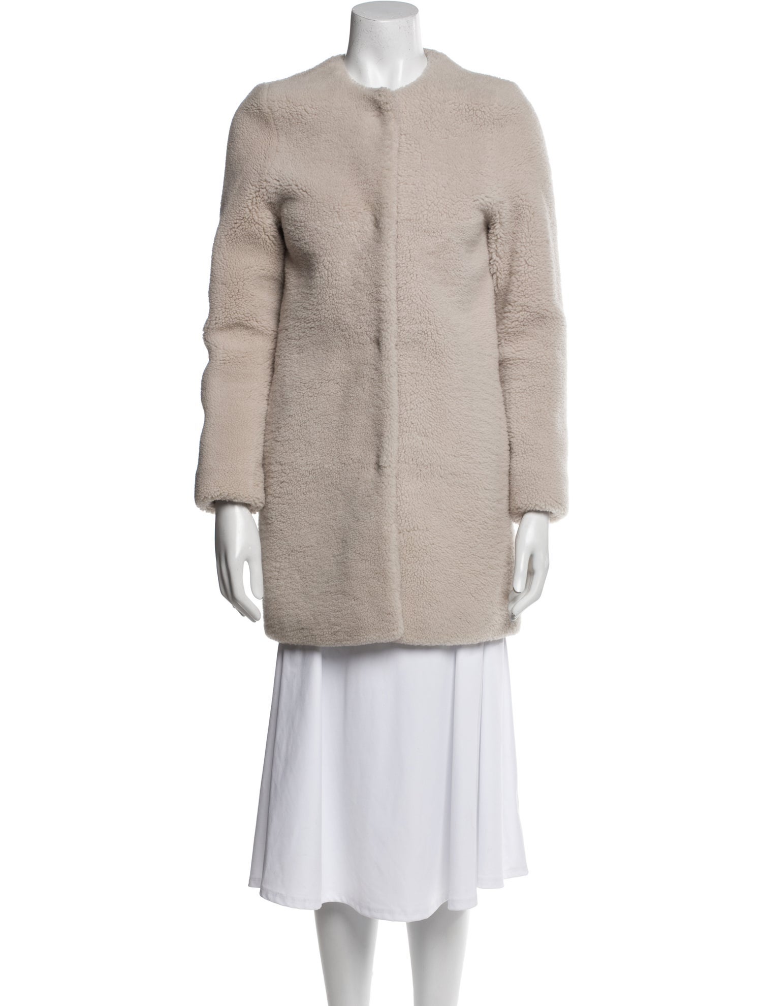 Pologeorgis Lamb Fur Fur Coat