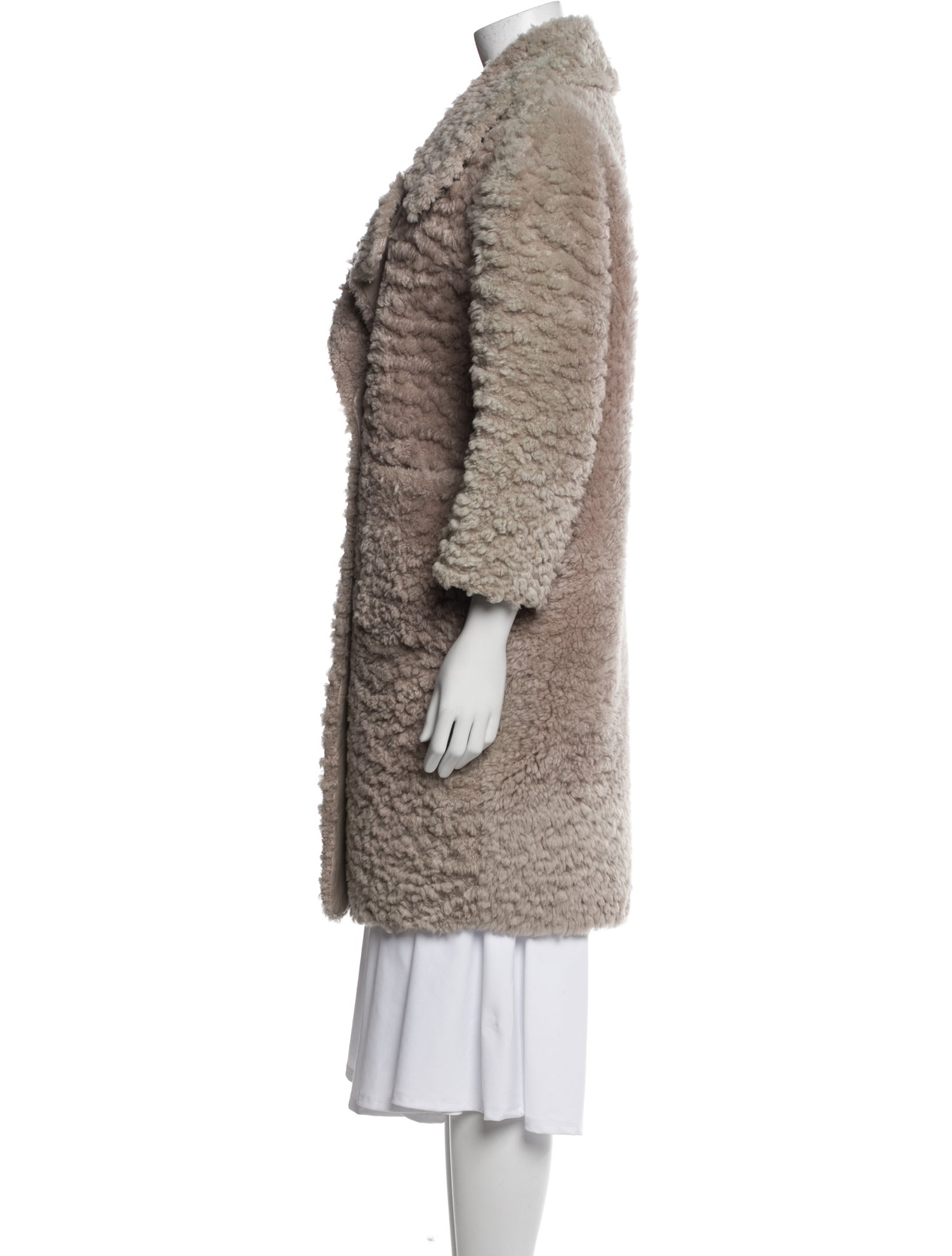 Pologeorgis Faux Fur Coat