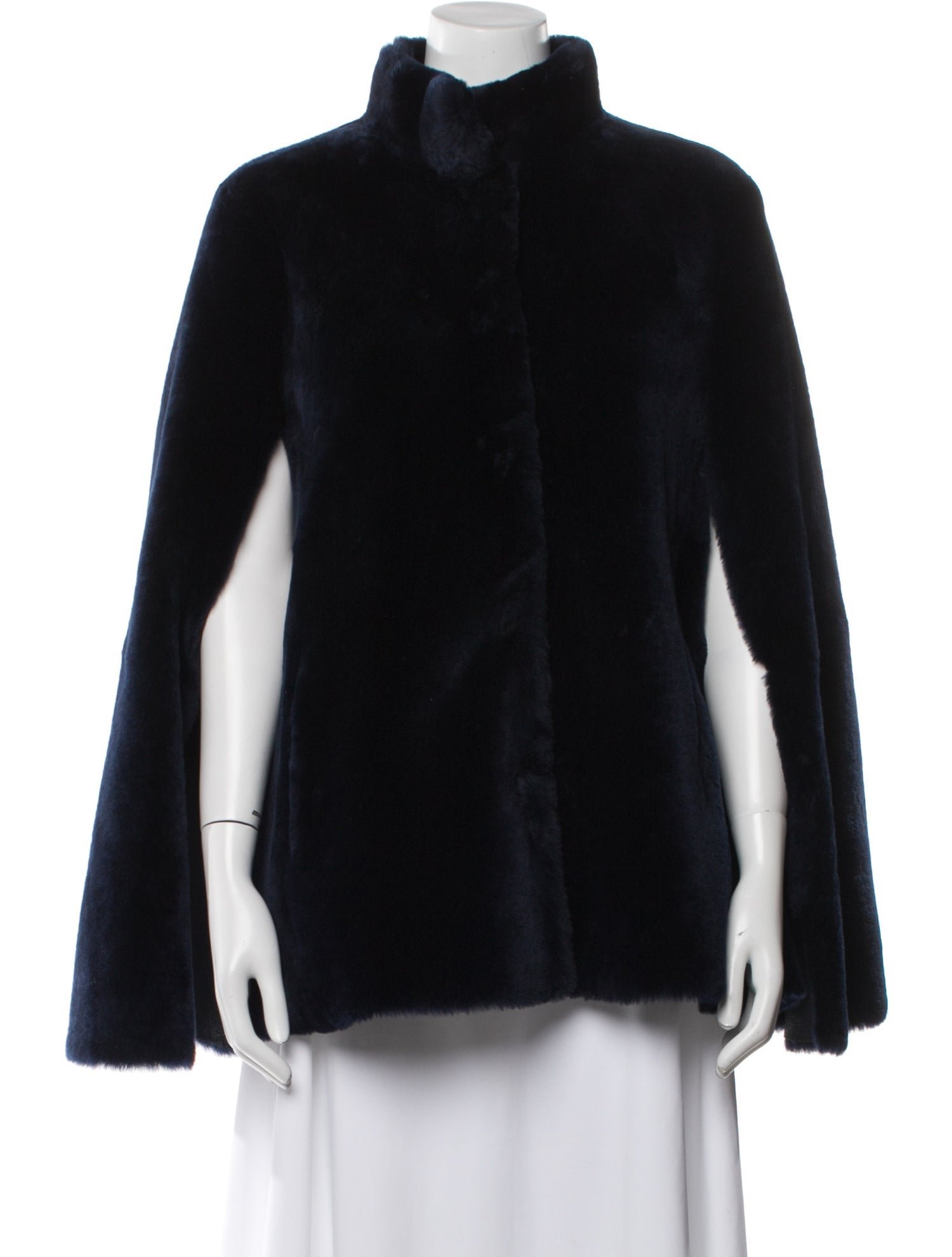 Pologeorgis Lamb Fur Fur Coat