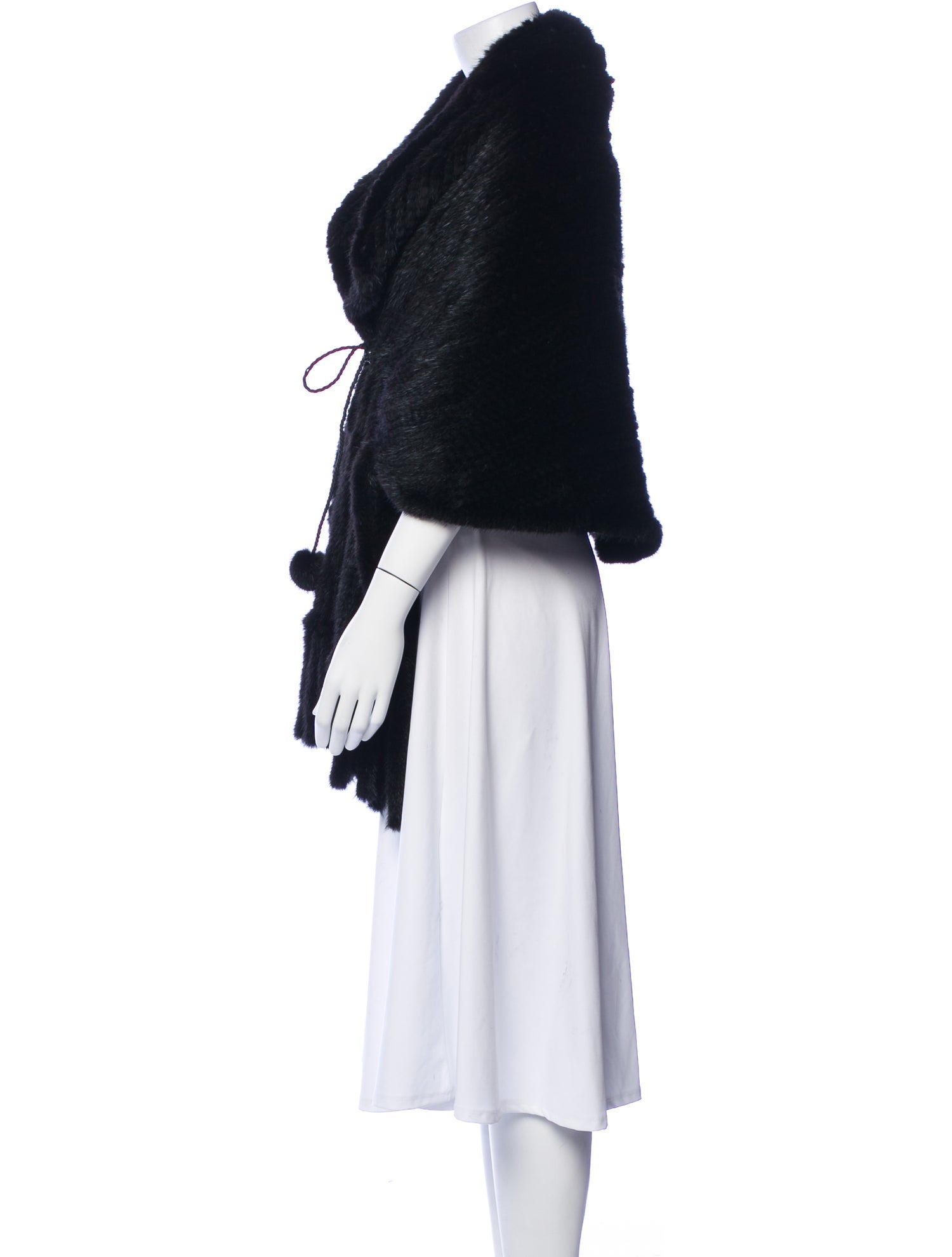 Pologeorgis Mink Mock Neck Sweater