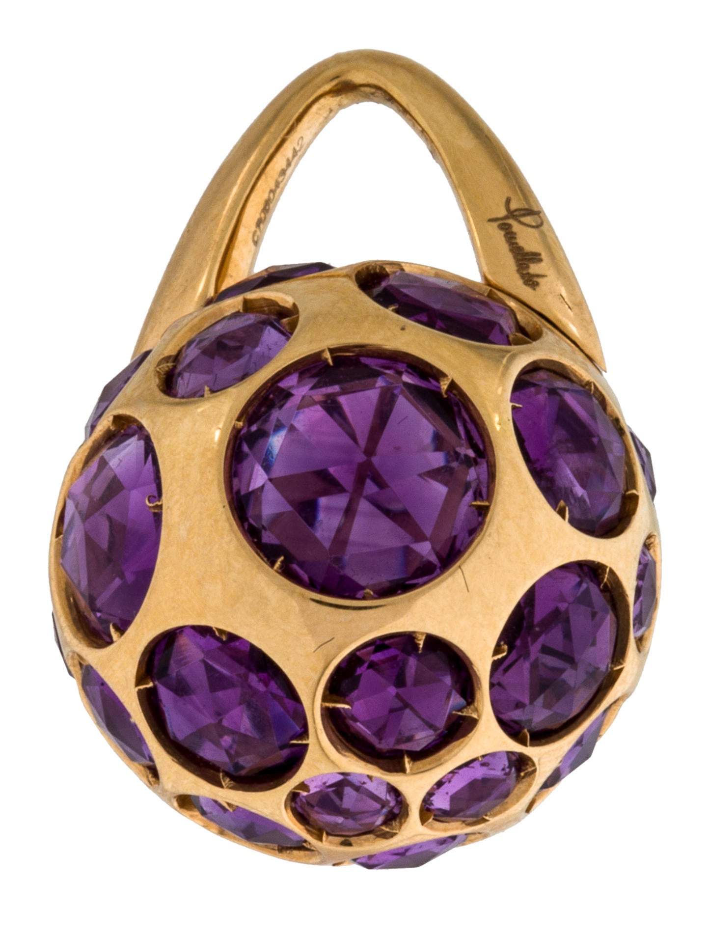 Pomellato 18K Amethyst Harem Pendant Necklaces POM20612 The RealReal