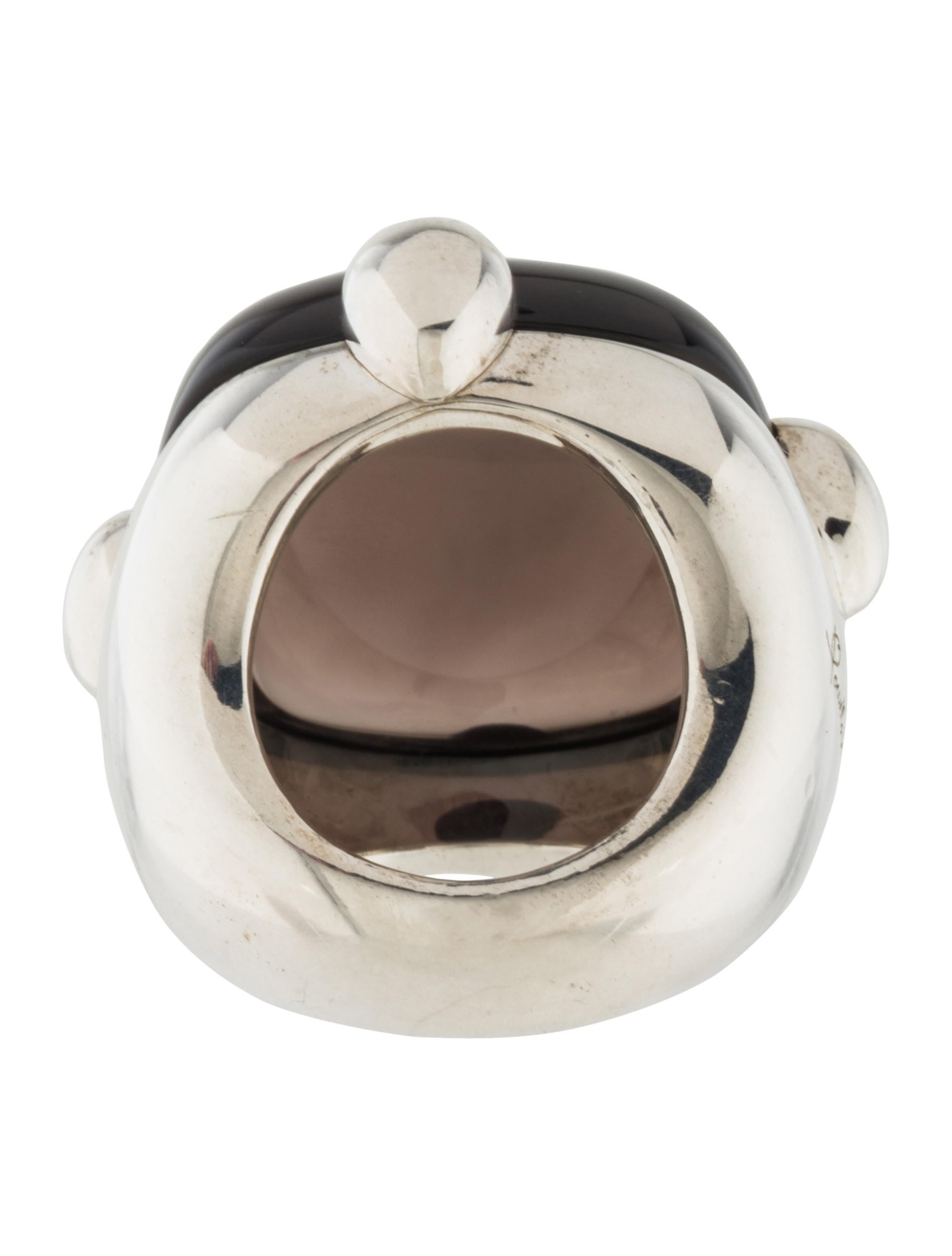 Pomellato Smoky Quartz Cocktail Ring Rings POM20730 The RealReal