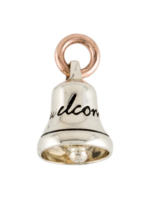 Pomellato X DODO Silver Bell Charm Pendant