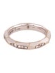 Pomellato 18K Diamond Faceted Band Ring