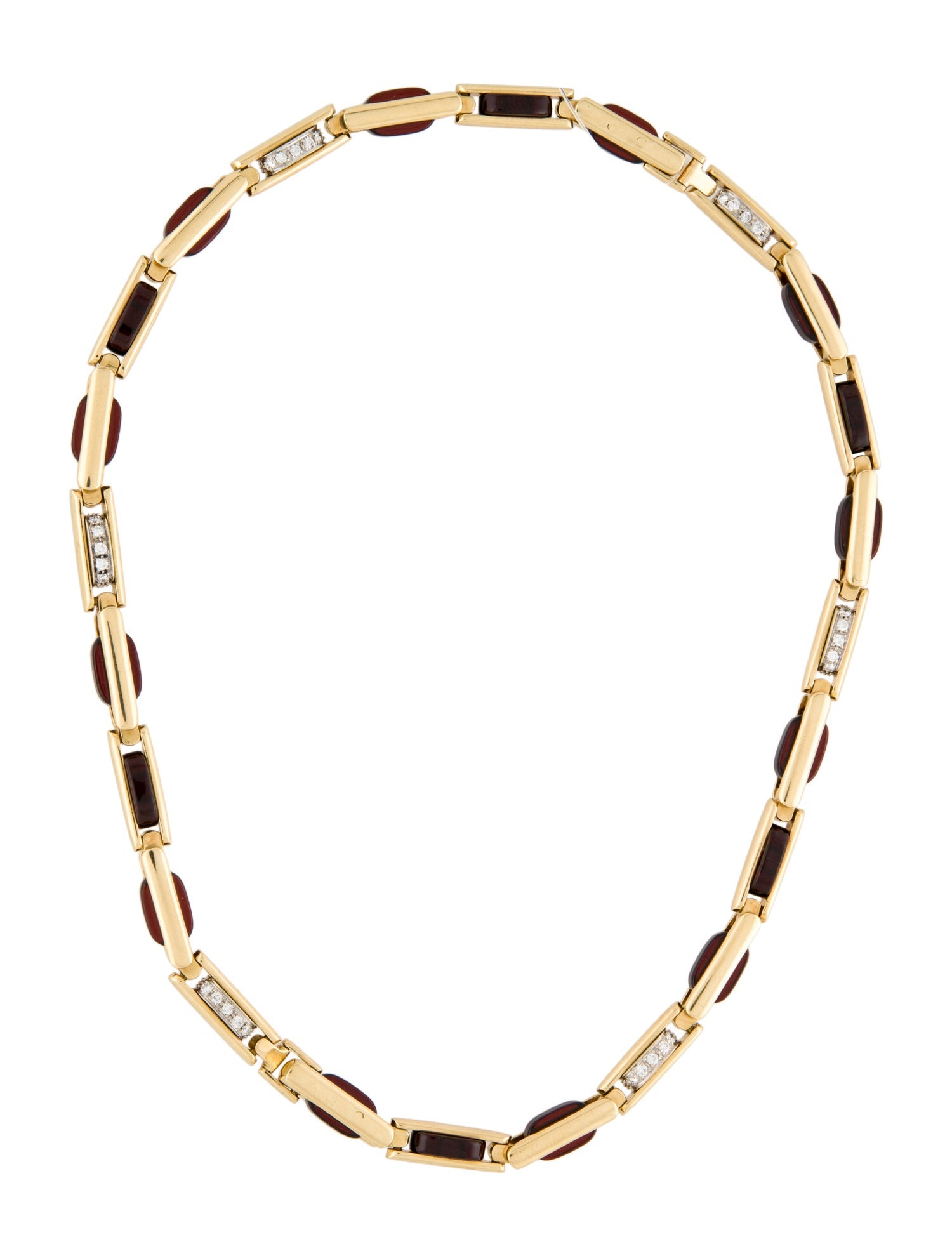 Pomellato 18K Garnet & Diamond Convertible Necklace