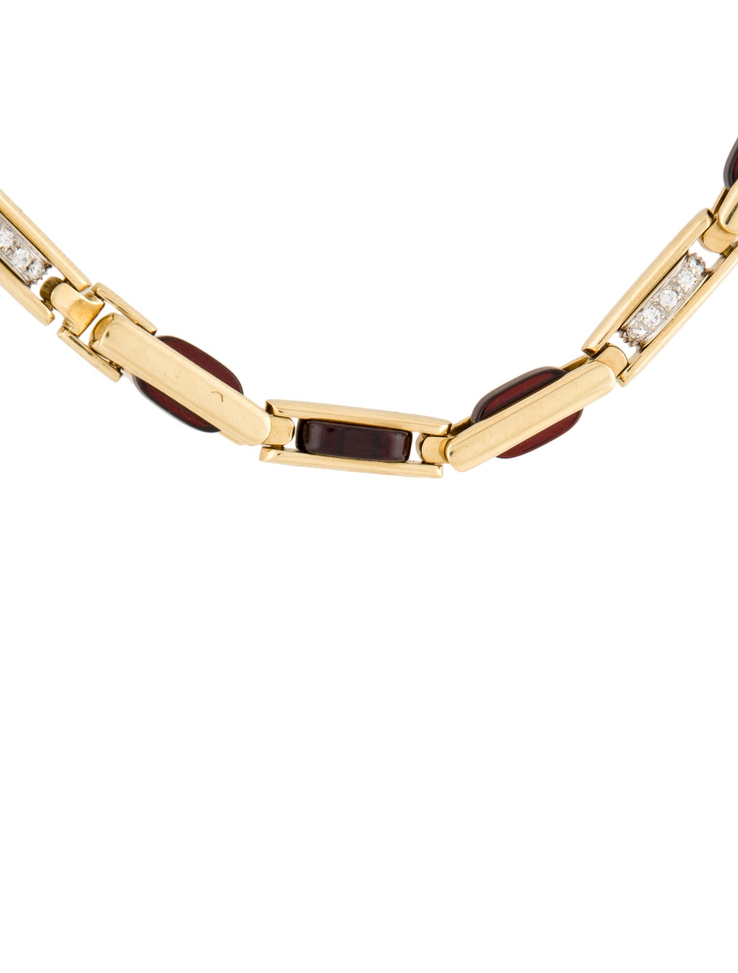 Pomellato 18K Garnet & Diamond Convertible Necklace