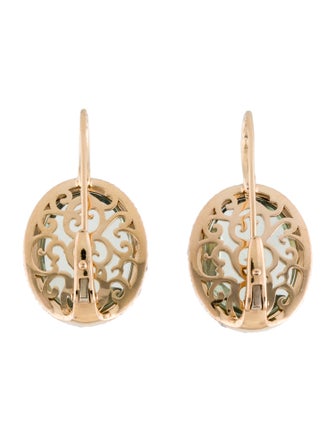 Pomellato 18K Quartz & Diamond Tango Drop Earrings