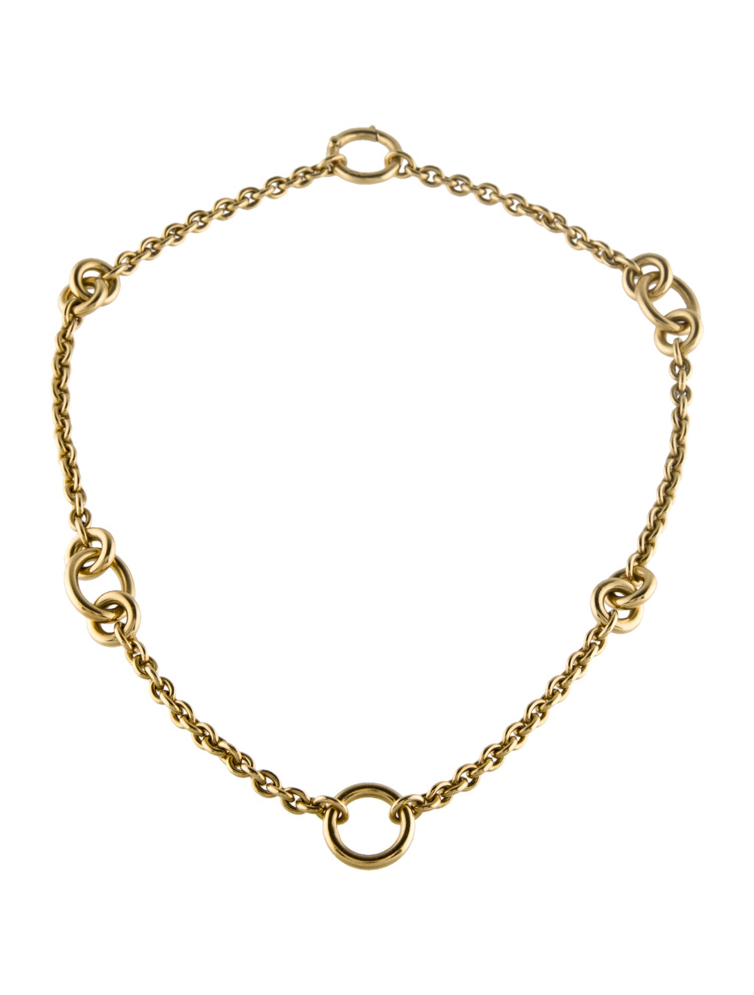 Pomellato 18K Open Link Chain