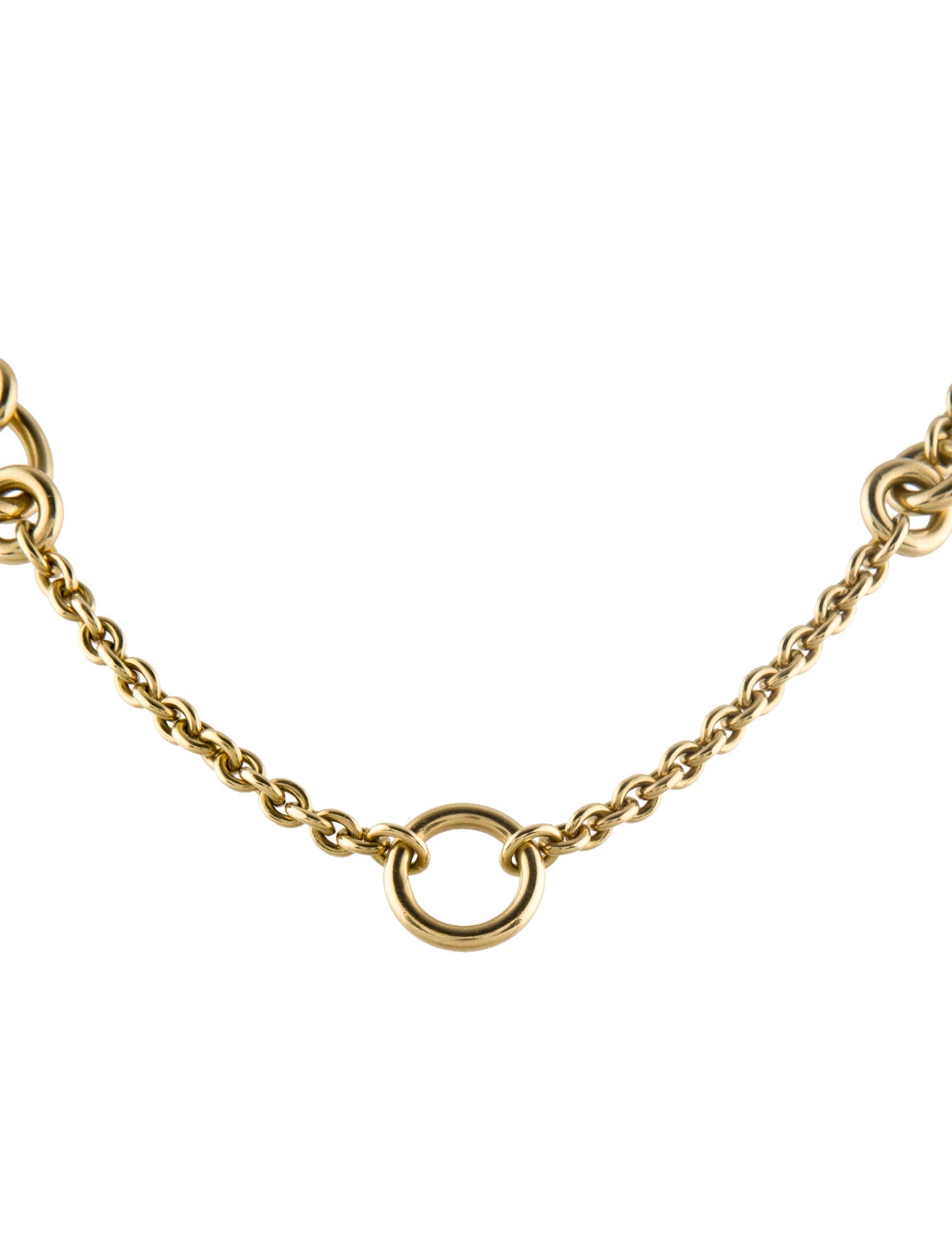 Pomellato 18K Open Link Chain