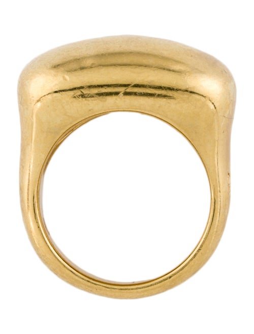 Pomellato 18K Square Dome Ring