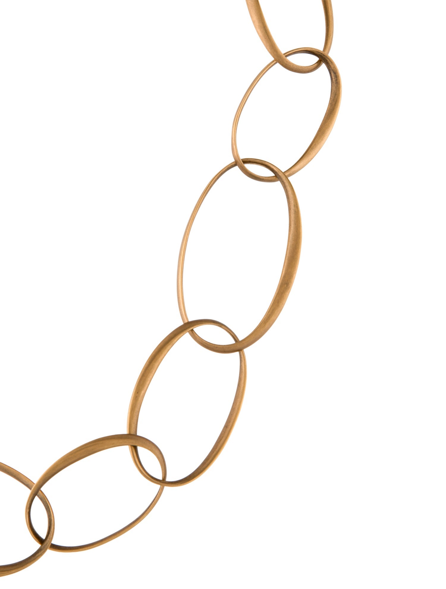 Pomellato 18K Oval Link Necklace