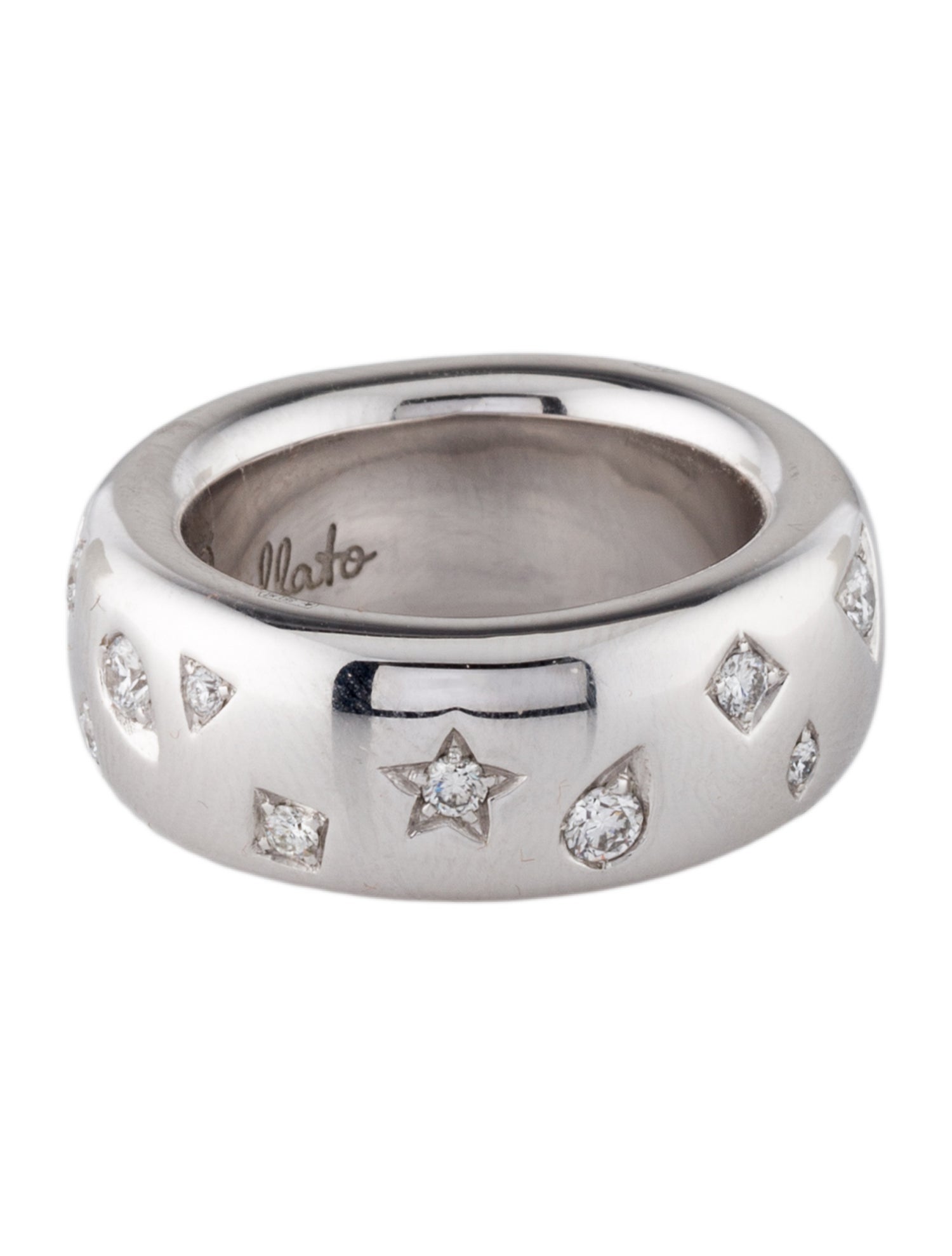 Pomellato 18K Diamond Band