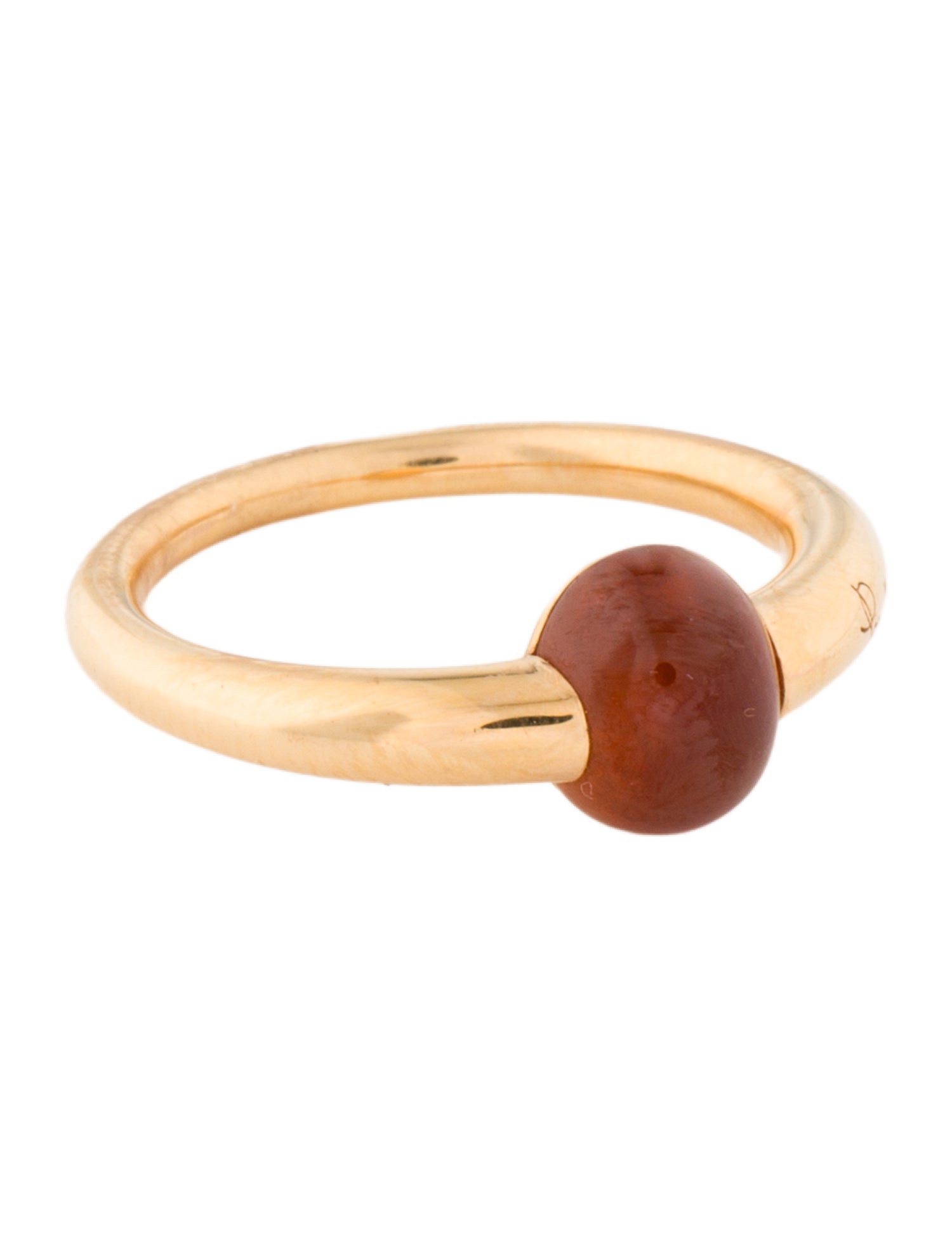 Pomellato 18K Garnet Cocktail Ring