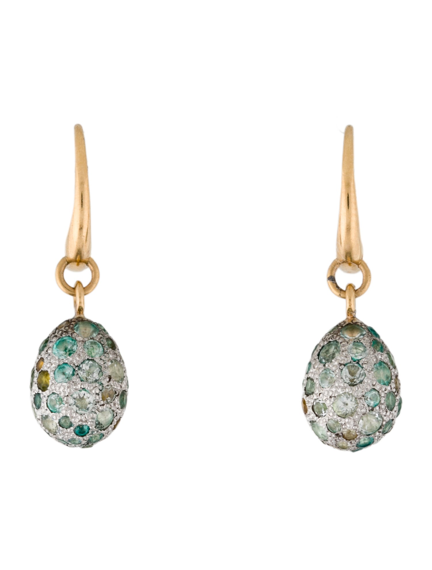 Pomellato Topaz Tabou Drop Earrings