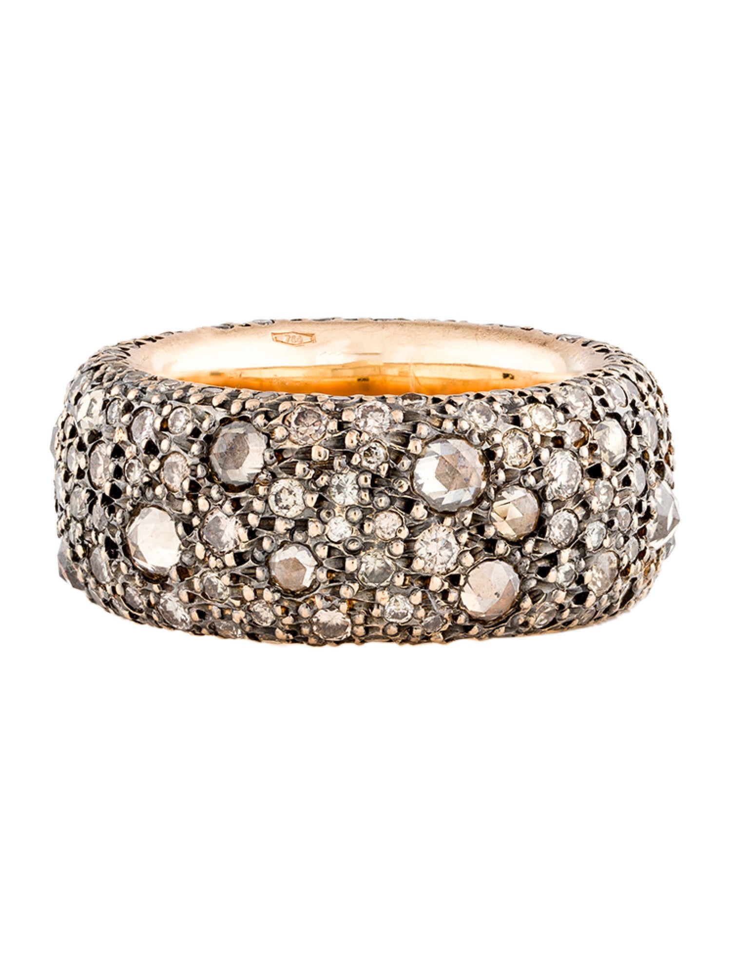 Pomellato 18K Diamond Tango Ring