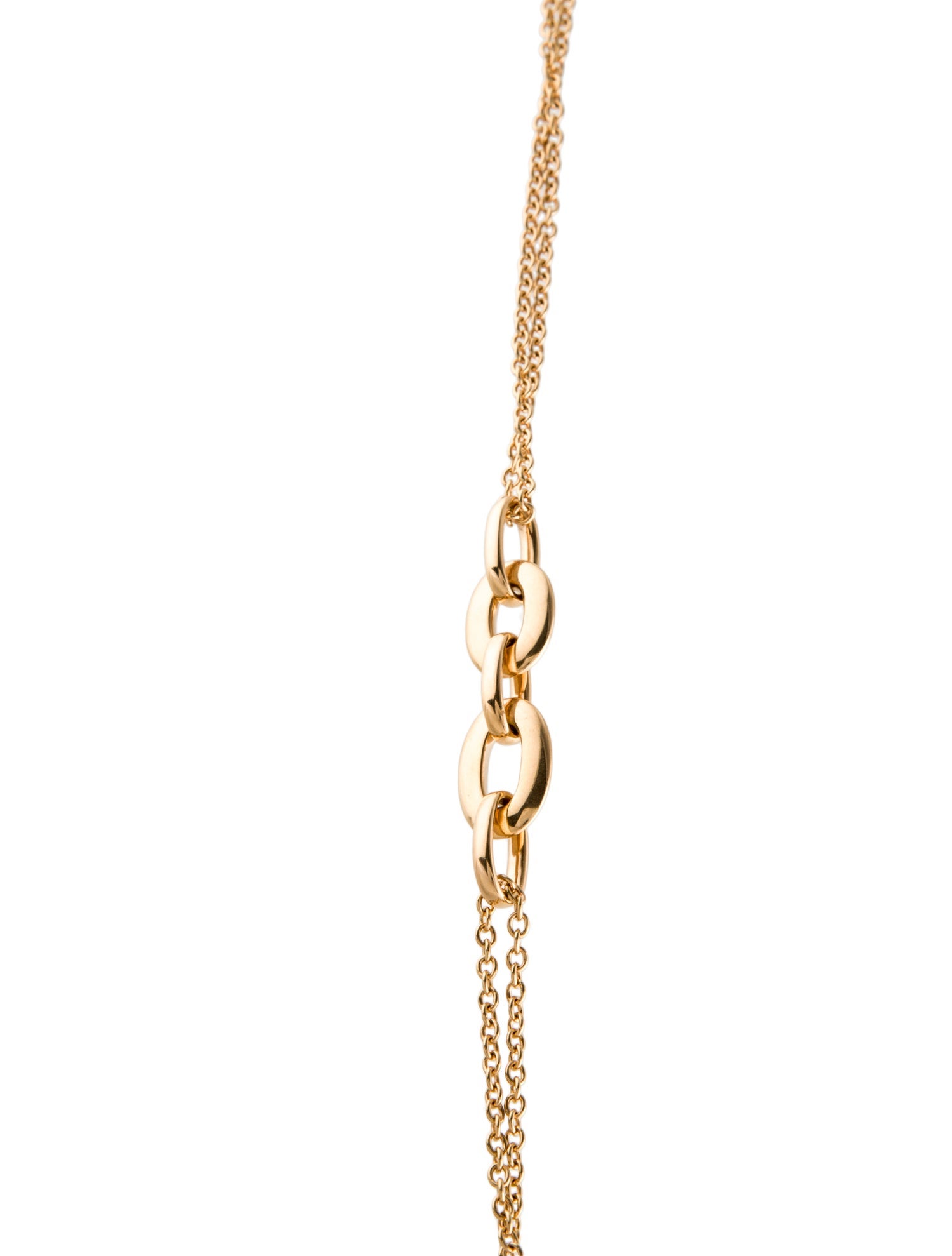 Pomellato 18K Oval Link Chain Necklace