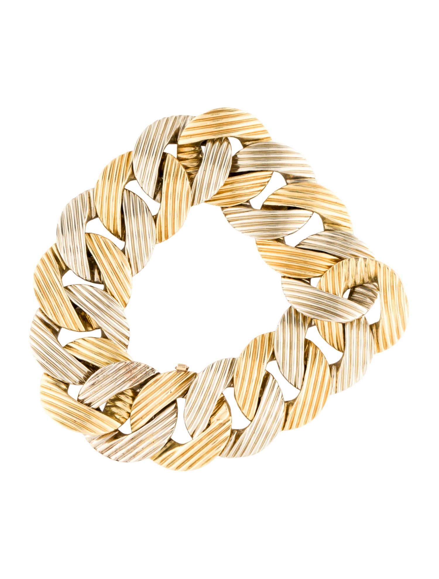 Pomellato 18K Two-Tone Curb Link Bracelet