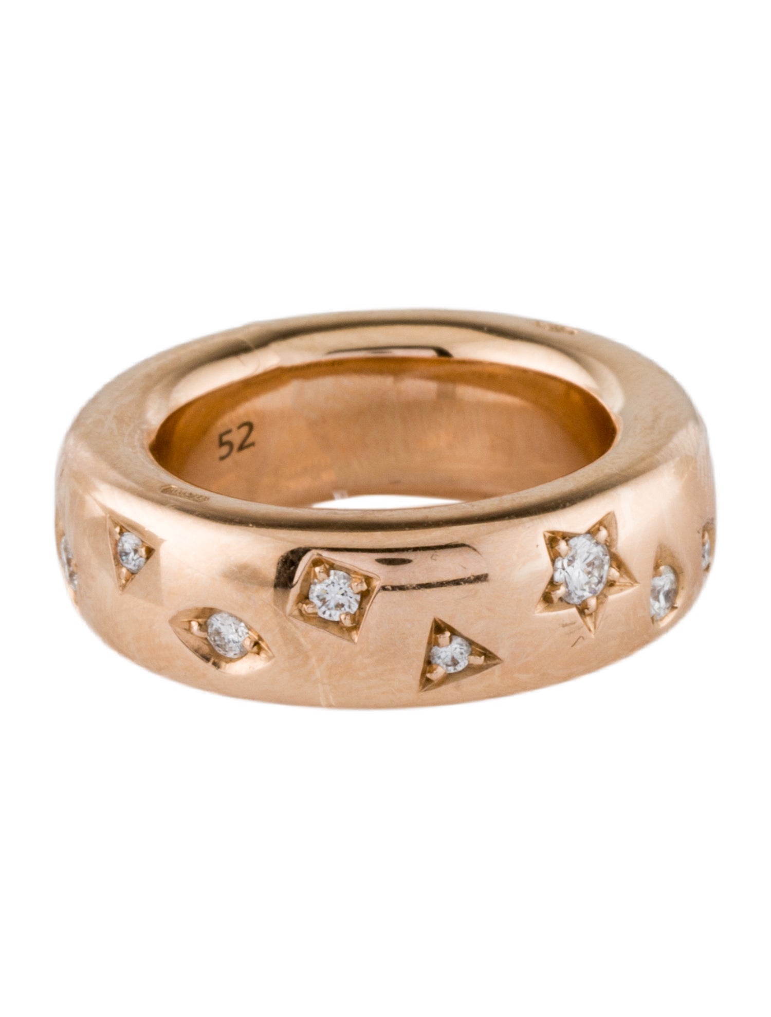 Pomellato 18K Diamond Iconica Band